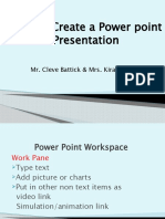 How To Create A Power Point 2007 Presentation
