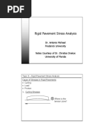 Topic 8 - Rigid Pavement Stress Analysis Handouts