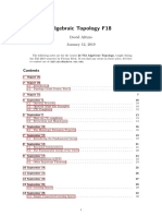 Alg - Topo - Notes (Theory) PDF
