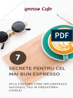 7 Secrete Pentru Cel Mai Bun Espresso Ebook