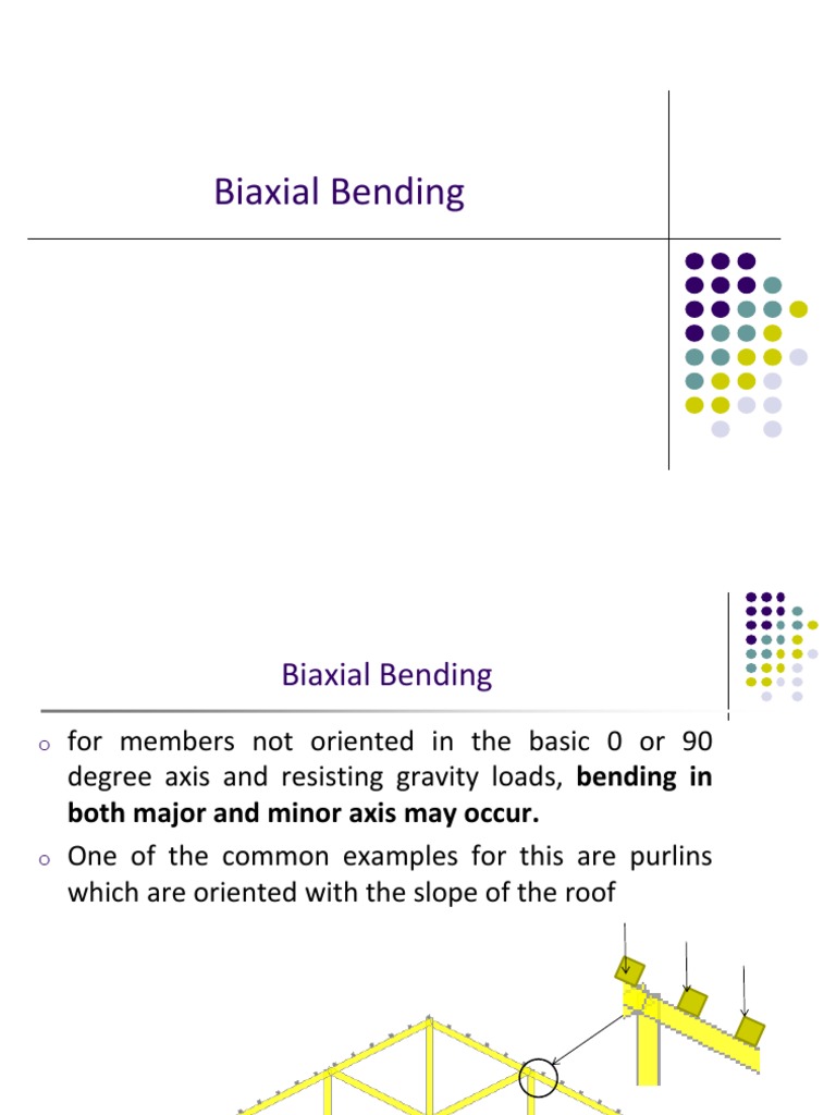 Biaxial Bending | PDF | Bending | Stress (Mechanics)