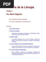 Origenes de La Liturgia
