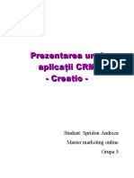 Aplicație CRM