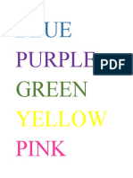 Purple: Green