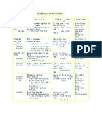 PMA - 2011 Alumni Homecoming Schedule