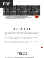 Virtue Ethics