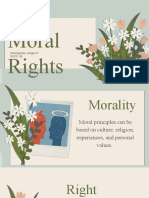 Moral Rights: Montegrande, Abegail N. Bsce - 3B