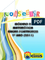 Projeto Conseguir - Módulo II - Matemática - Língua Portuguesa - 9º Ano (2011)