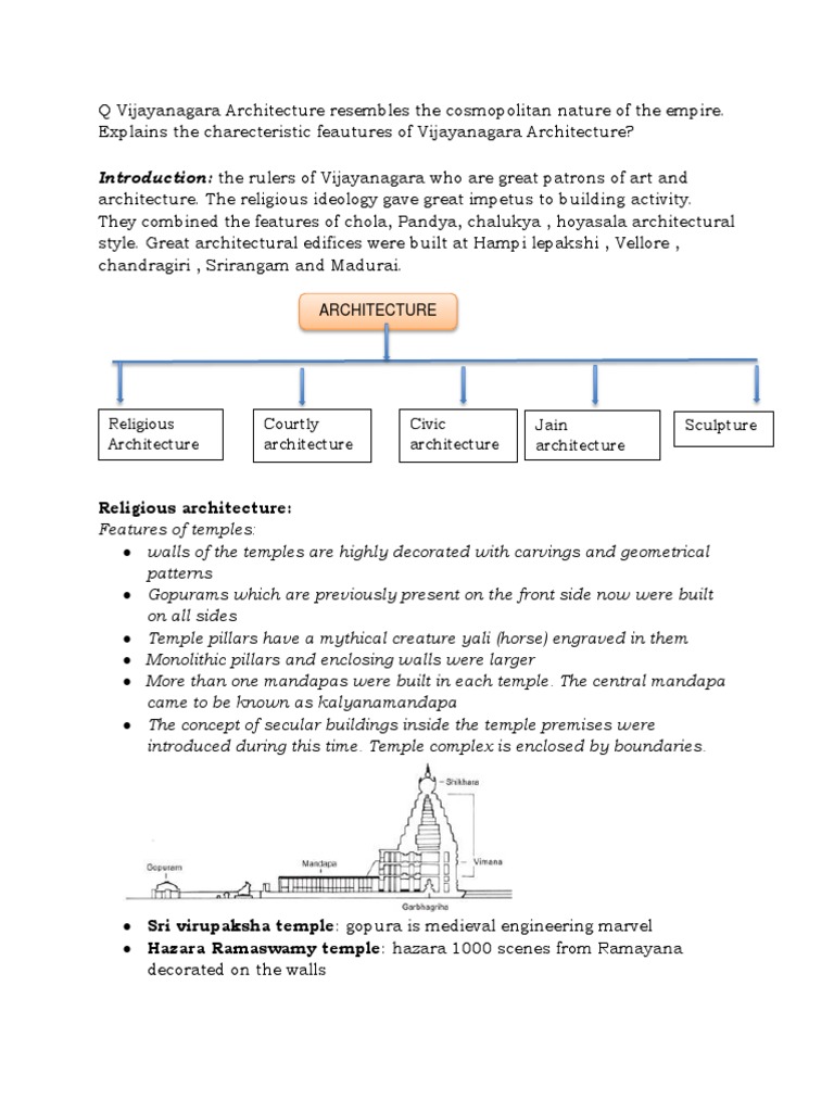 Vijayanagara Architecture | PDF | Sikhism | Sculpture