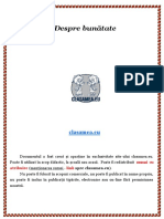 Despre Bunătate PDF