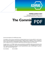 ASHRAE Guideline 0-2019 The Commissioning Process PDF