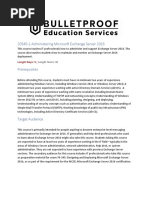 345 1b Administering Microsoft Exchange Server 16 19 About This Course Pdf Microsoft Exchange Server Active Directory