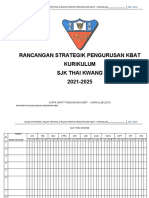 Format Analisis SWOT, TOWS Dan Perancangan Strategik KBAT