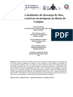 Análise de Incidentes de Descarga de Óleo, PDF