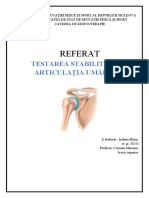 articulatia umarului