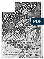 Revelations Mental Telepathy, Thought Transference, Mind Reading, Second Sight, Hypnotism Etc., Etc., How It Is Done, and How To Do It PDF