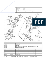 Steering system parts catalogue for Volvo L120E wheel loader