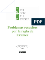 Problemas Resueltos Por El Método de Cramer YSTP