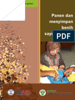 Panen Dan Menyimpan Benih Sayuran PDF