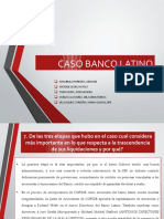 CASO BANCO LATINO Powerpoint