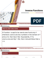Inverse Functions: General Mathematics