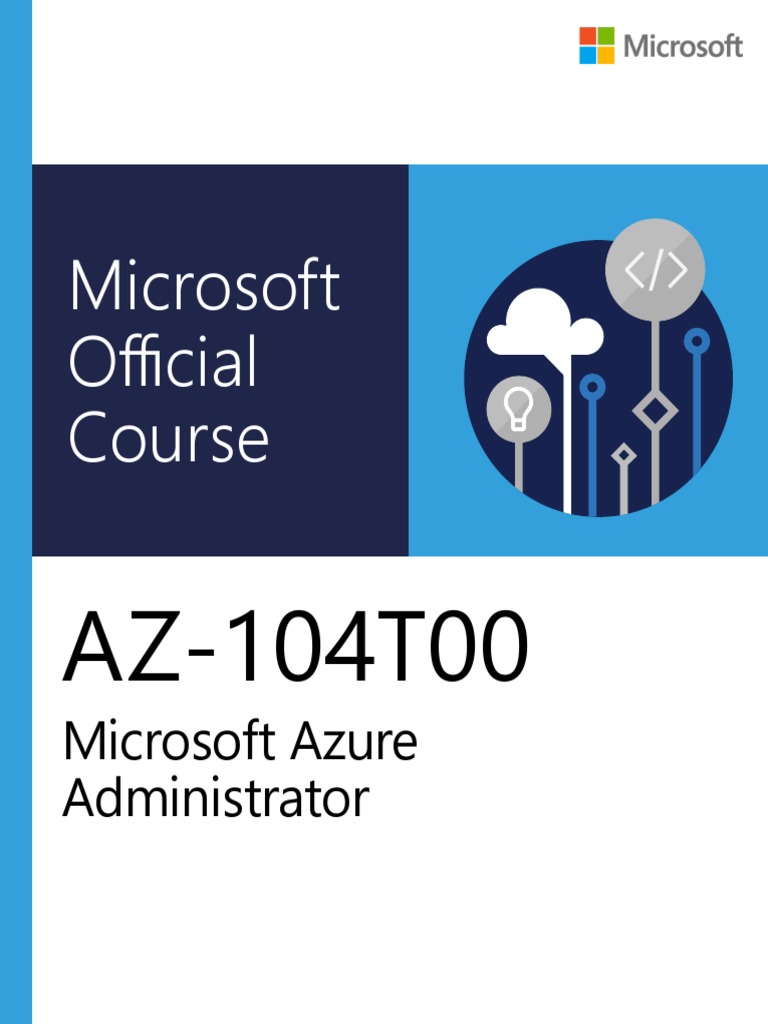 Az 104t00a Enu Trainerhandbook Pdf Copyright License