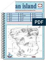 Match The Geographical Features From The Box in The Right Place of The