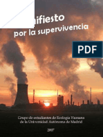 Manifiesto Por La Supervivencia PDF