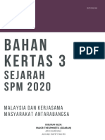 Bahan Sejarah Kertas 3 SPM 2020 - Spmnetic PDF