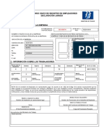 Formulario Único de Registro de Empleadores Web Matibianca