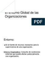 El Entorno Global de Las Organizaciones