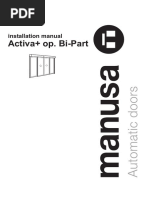 Activa+ Op. Bi-Part: Installation Manual