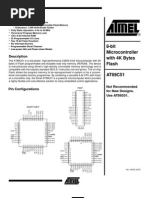 AT89C51 Data Sheet