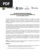 TALLER DE PERIODISMO AMBIENTAL  