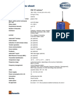 Technical Data Sheet: Receiver: FSE 727 Radiobus