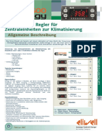 Elektronische Regler Für Zentraleinheiten Zur Klimatisierung