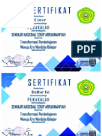 Master Sertifikat Pemakalah