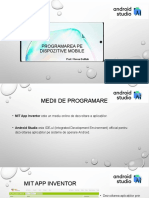 Programarea Pe Dispozitive Mobile