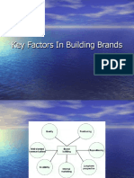Key Factors in Building Brands