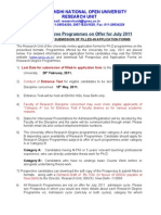 File 1-Advertisement For M.Phil PH.D For July 2011