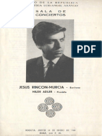 Jesús Rincón Murcia - Barítono