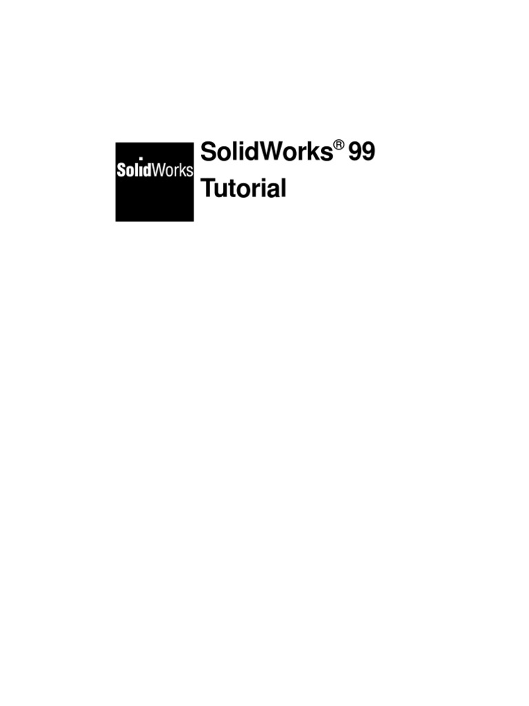 Solidwork Tutorial | PDF