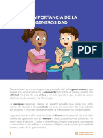 Boletín N°30 - Secundaria - La Importancia de La Generosidad