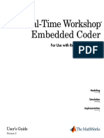 Real-Time Workshop Embedded Coder