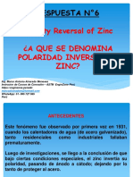 ¿CUANDO SE PRESENTA LA POLARIDAD INVERSA DEL ZINC? - 30 Nov-2020