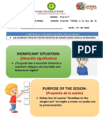 INGLES -1st - SEMANA 21- SESION 11- We read the story Goodbye to the jungle law