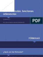 Formulas y Funciones