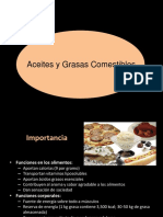 Aceites y Grasas Comestibles