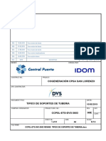 Ccpsl-Ets-Dvs-3603 Rev00e Tipico de Soportes de Tuberia PDF
