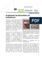 Problemas de electrólisis en radiadores: causas y soluciones